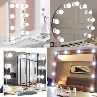 Vanity Mirror Lights | 10 Bulbs | 3 COLOURS - Marine Mart